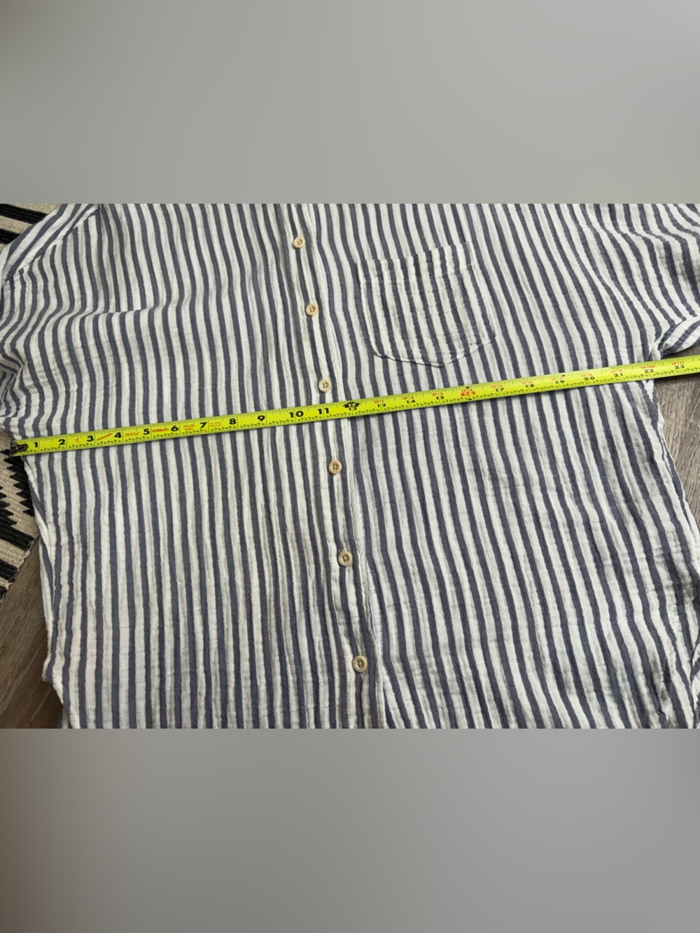 Madewell Long Sleeve Dolman Shirt in Stripe - Women's Small - Picture 11 of 14